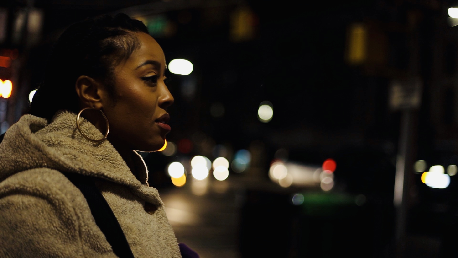 Cinematic production shot from Brandon Wilkerson film set